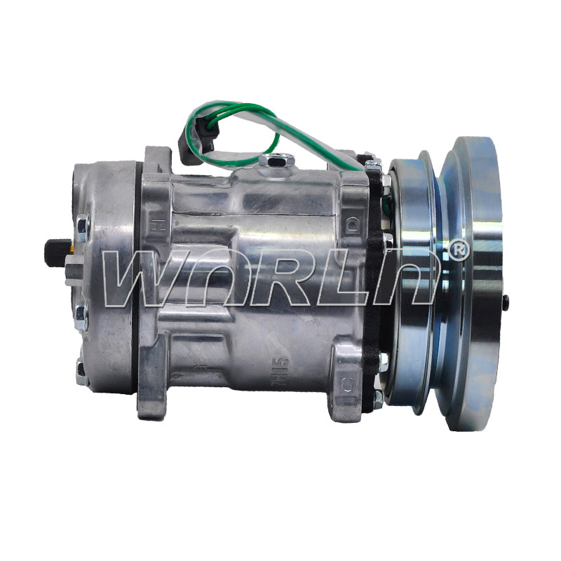 7H15 Truck AC Compressor For Caterpillar  SD7H157989 SD7H158107 SD7H158277