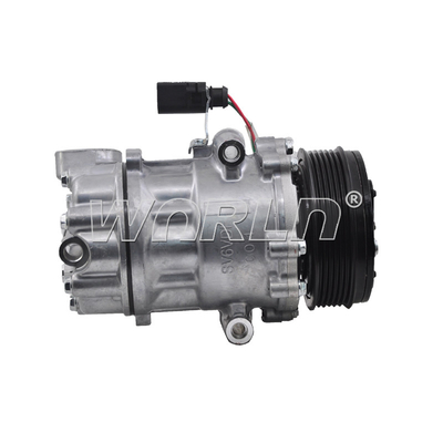 RC.600.576 Kompresor AC Mobil 12V Untuk CVC VOLKSWAGEM FOX 2014 GOL G7 2016 UP 2014 VOYAGE 17>12 VOLTS POLIA WXVW022