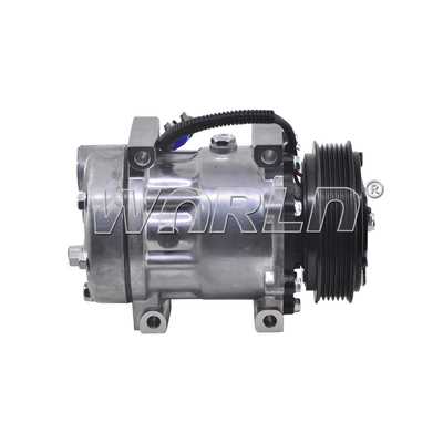 Kompresor AC Truk 6PK Untuk Workstart Pemanen Internasional SD7H154492 / SD7H154761