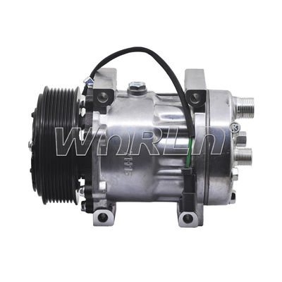 5095985 50959853 Mobil AC Kompresor 7H15 8PK Untuk JCB Loader WXTK097