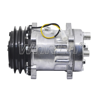Kompresor pendingin kendaraan 24V AT262559 6064127 Untuk Kobelco Untuk Komatsu Untuk Caterpillar WXTK021