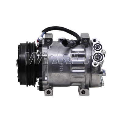 Kompresor AC Otomatis 12V Untuk Caterpillar Untuk WackerNeuson 7H15 4PK 3332111