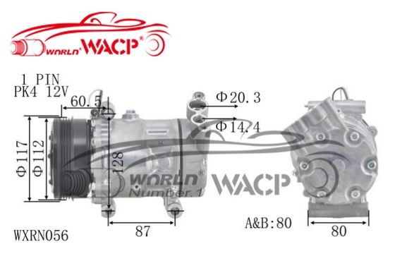 273000QAJ 8200037058 8200840770 Kompresor AC Mobil Untuk Renault Clio Untuk Twingo WXRN056