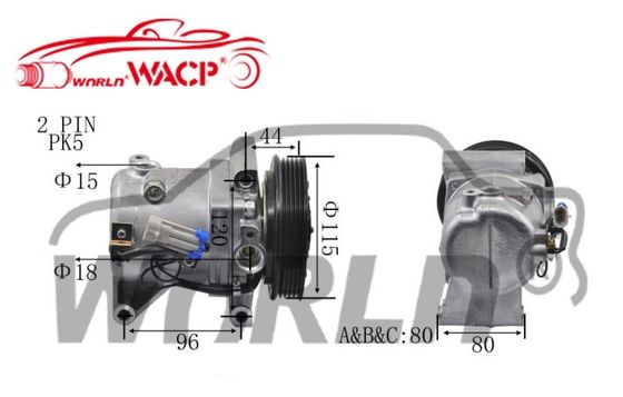 RC.600.225 Mobil AC kompresor 51786321 Untuk Palio Fire Uno Siena WXFT023