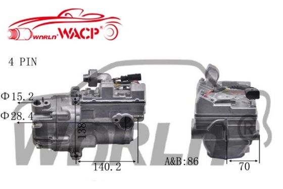 ES34C Kompresor AC Listrik 4G0260797 Untuk Audi A6/A8/C7/D4 2.0 WXHB001