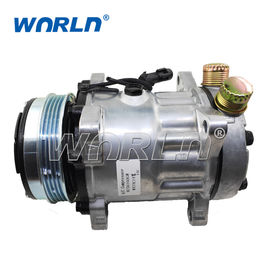 240414 12 V Pompa Pendingin Mobil TRUCK 709 Auto AC Compressor Untuk Model SD7H15 4PK
